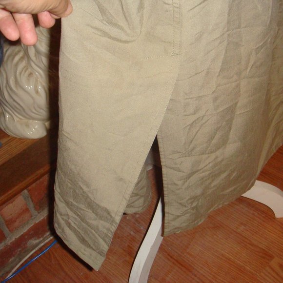 Vintage David N. Khaki Overall Dress M - Picture 6 of 8